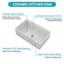 Station de travail 33 po - 33 po x 20 po x 10 po en porcelaine blanche