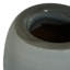 Vase en verre bleu 9 po-510341085