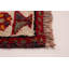 Tapis de couloir rouge unique en laine 4 pi 5 po x 13 pi 4 po Zackeriah