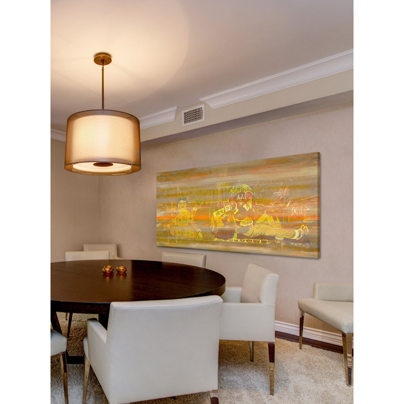 1 Piece Wrapped Canvas Wall Art, 57cm H x 114cm W