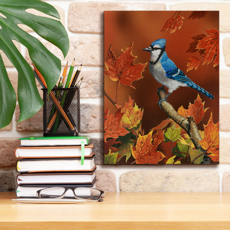 "Couleurs d'automne" par William Vanderdasson, H 16 po x l 12 po x P 0,75 po
