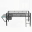 Lit mezzanine avec bureau Gaming, DEL