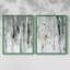 «Snowy Birch I», reproduction encadrée de qualité supérieure - prête à être accrochée - aucun clou requis - aucun clou requis-1402381924-1402381920