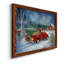 Livraison de Noël - Cadre photo, reproduction d'art sur toile-1026496510-1026496511