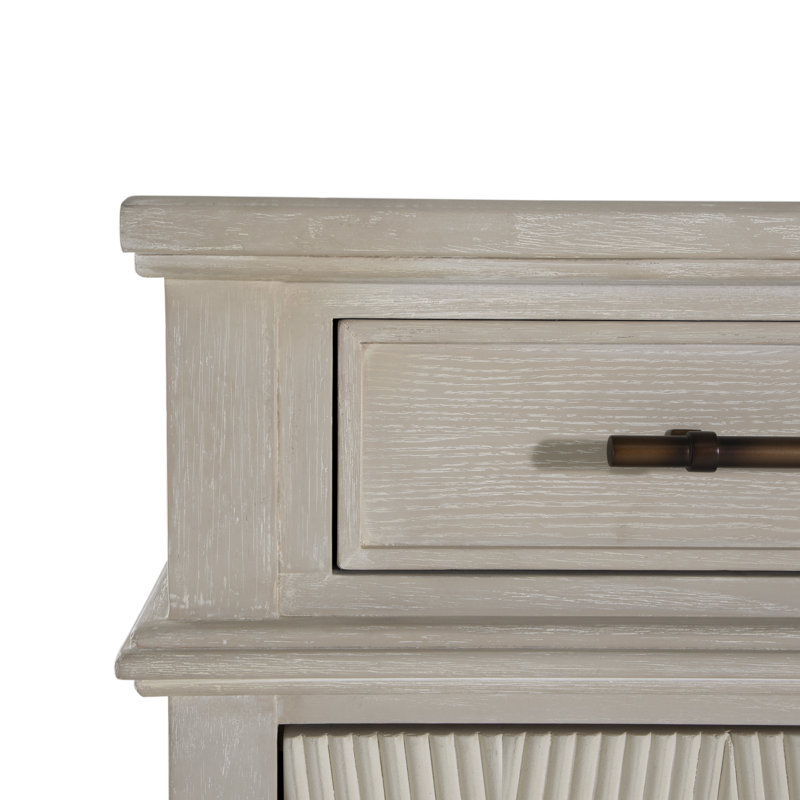 Isaac Long Cabinet - White