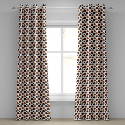 Sateen Blackout Curtains / Drapes Pair