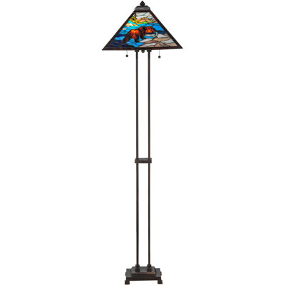 Rustic Lodge Floor Lamp