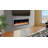 Litedeer Homes Gloria II 58" W Electric Fireplace - Acrylic Crushed Ice Rocks