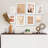 Shivangi White Neutral Gallery  Picture Frames Set ,11x14-2PCS, 10x12-2PCS, 8x10-2PCS, 6x8-2PCS 
