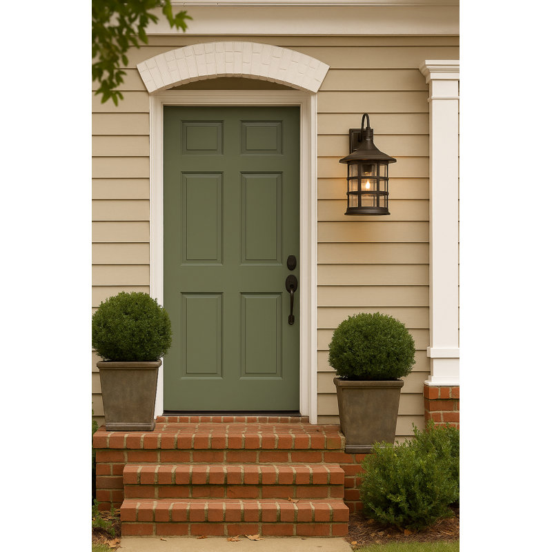 Lanterne murale d'extérieur Ecequiel, H 15,25 po x l 10 po x P 11,25 po / incandescente