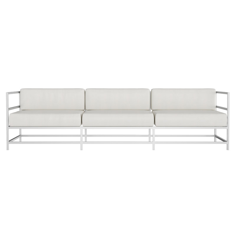 Canapé Delano, NO, Argent Kessler, Toile Sunbrella® régate