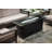 57In Outdoor Gas Propane Fire Pits Table, Aluminum, 50000BTU Firepit Fireplace Dinning Table With Lid, Fire Glass, Retangular, ETL Certification, For Garden Backyard Deck Patio-1572137634
