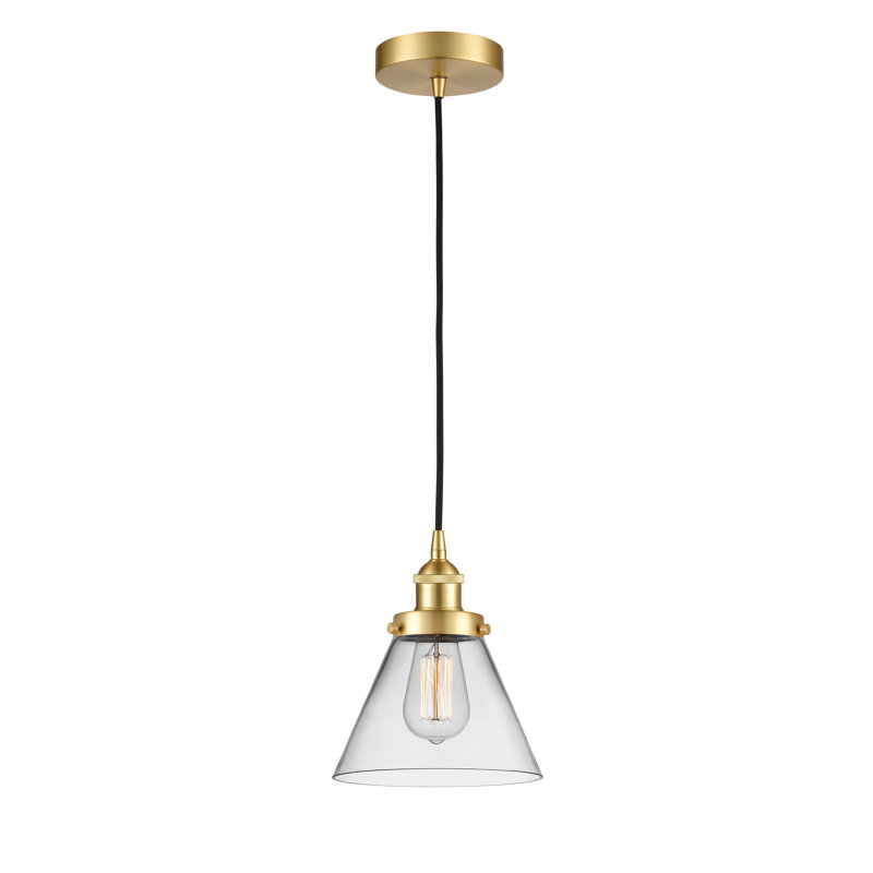 Annis 1 - Light Single Pendant, LED, Clear, Satin Gold