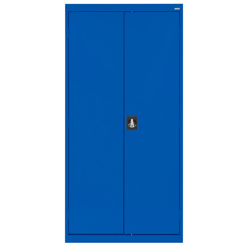 Elite Series Steel Single Storage Cabinet ( 72'' H x 36'' W x 24'' D), Blue