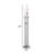 Jaenicke Nickel Floor Lamp