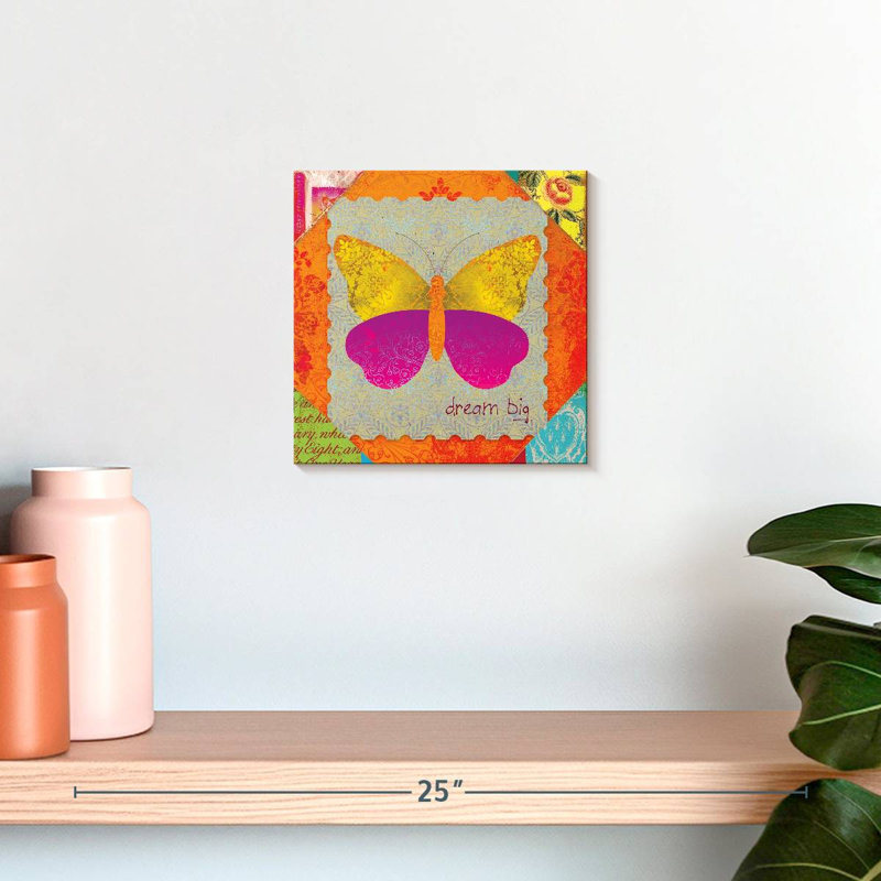 Brampt Winged Dream Big, 10" H x 10" W