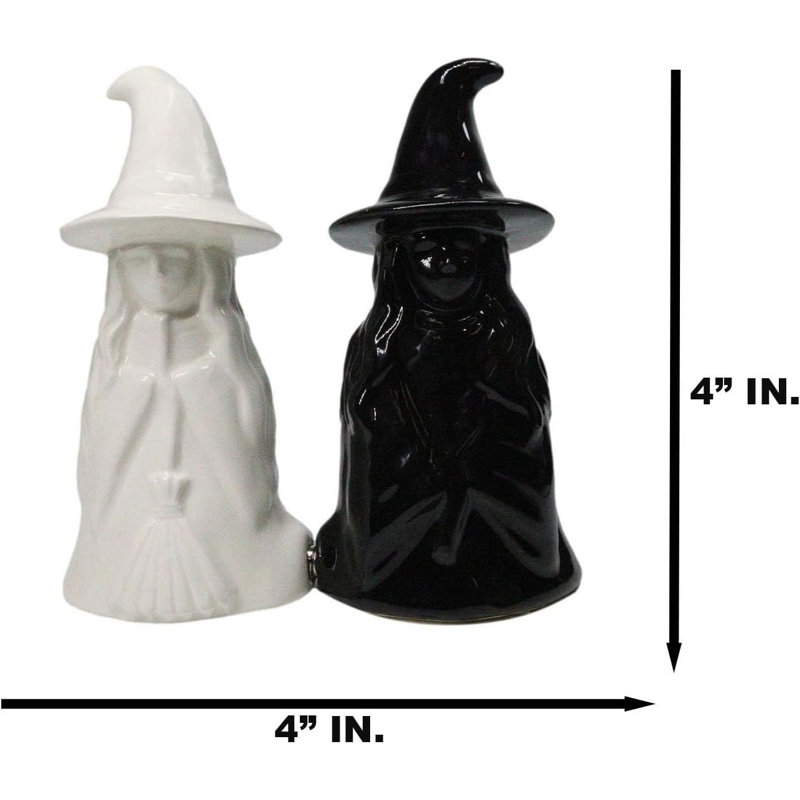 Ensemble de poivrières en céramique Wiccan