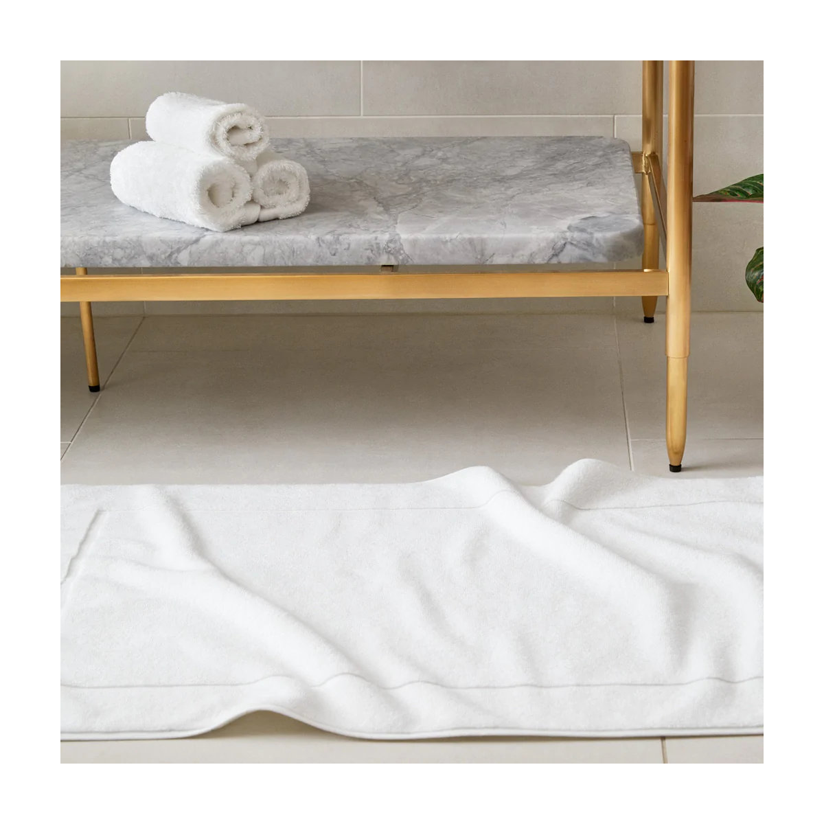 Frette Simple Border Bath Sheet - Thumbnail 3