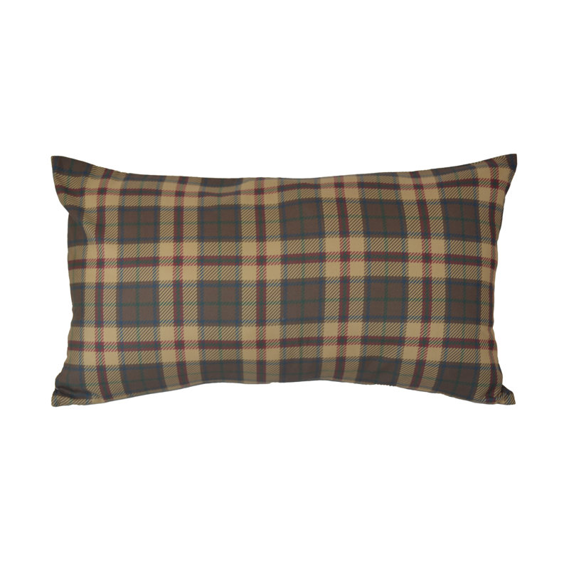Donna Sharp Whitley Plaid Owl 2PC Decor Pillow Set