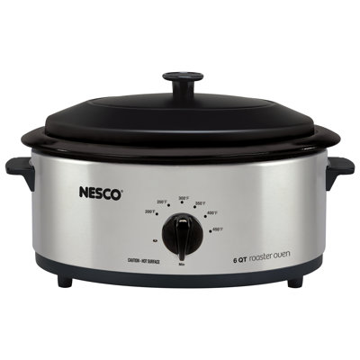 Nesco 6 pte Rôtissoire en acier inoxydable