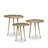 Peafowl nesting tables -  Set of 3