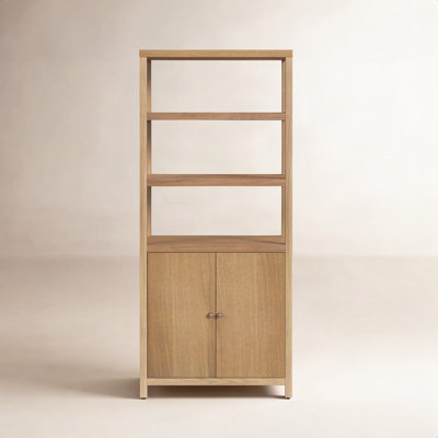 Celine 32" Acacia Bookcase