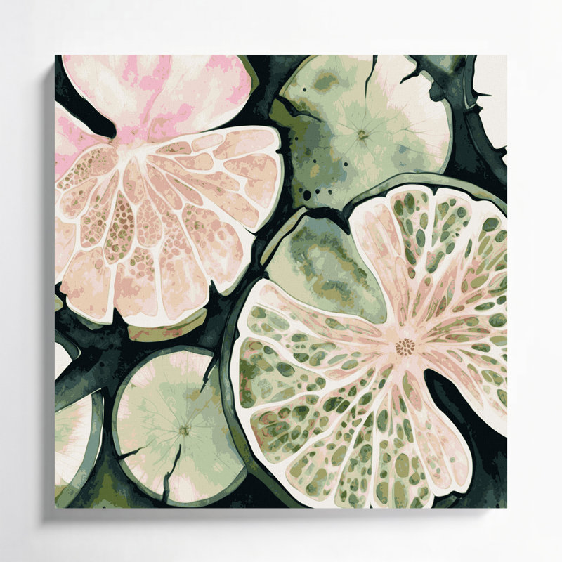 Art mural sur toile beige
