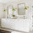 1-Light green glass dimmable Wall Sconce