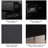 Black Manufactured wood Shoe Storage