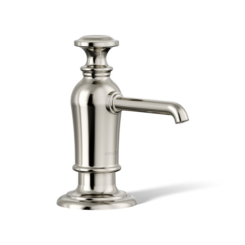 Artifacts Soap/Lotion Dispenser, Vibrant Polished Nickel