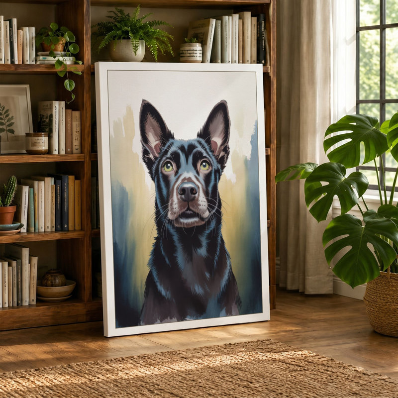 Print, 18x12 - 45.7 x 30.5 cm, Teal Border