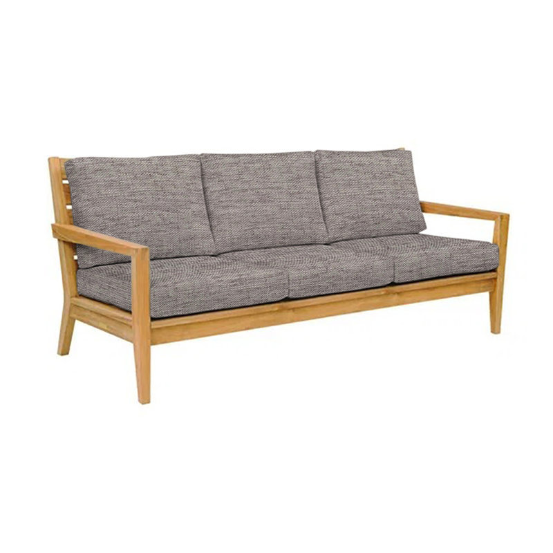 Algarve Outdoor 3 - Seat Patio Sofa, Ash