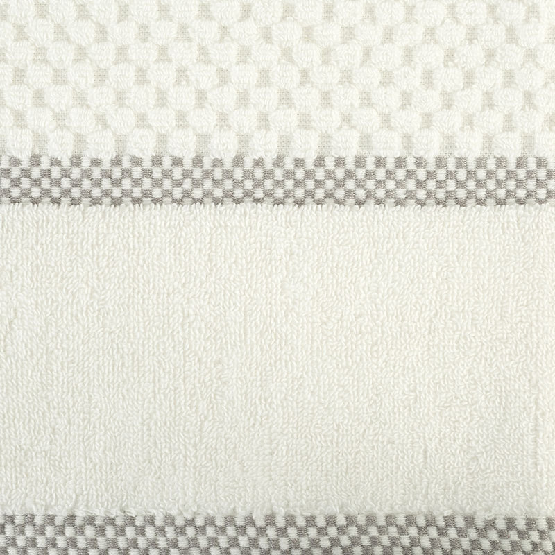 Hollynd Midweight Jacquard Hand Towel, Cream