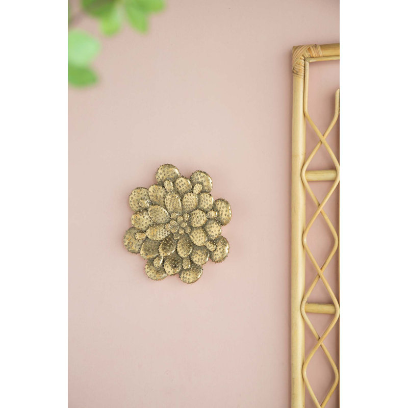 Plaque murale succulente, 2 pièces
