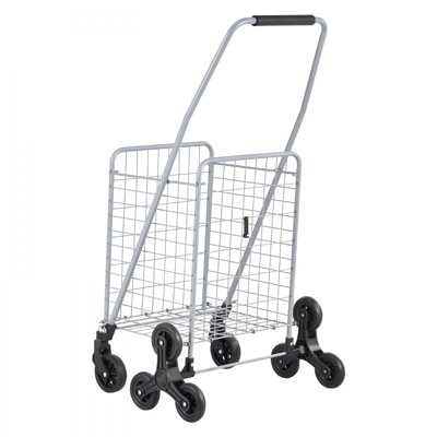 Chariot pliable d'escalier 45L avec roues d'escalade