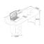 Bureau blanc avec plaque Creative Rock-1458944842