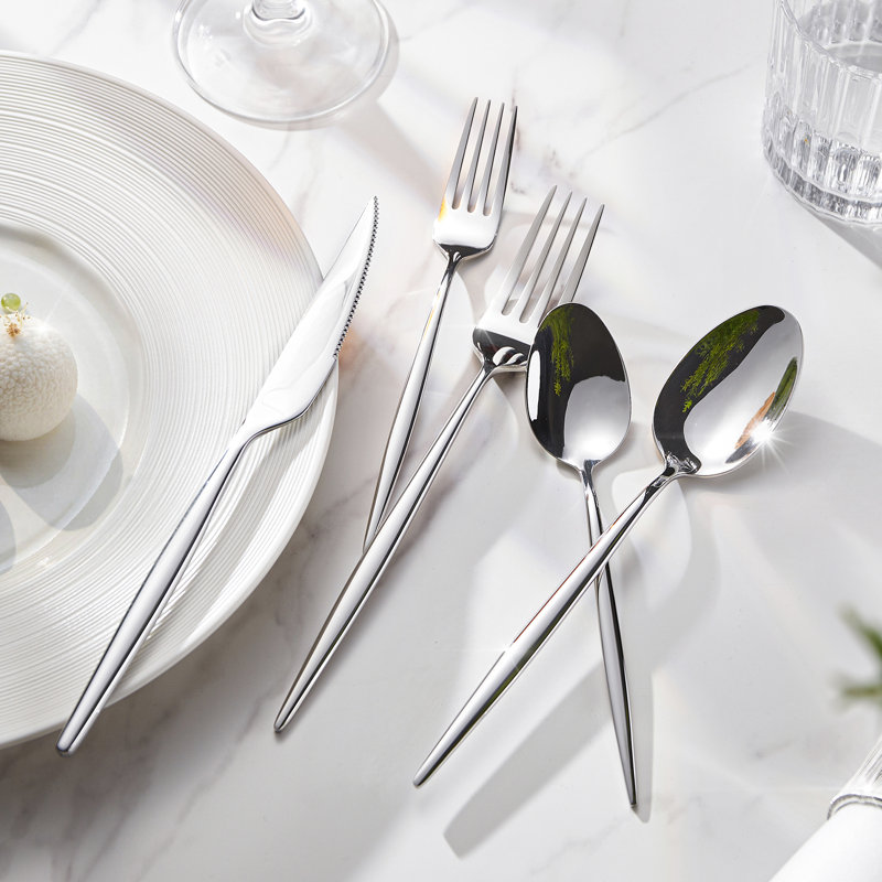 30 Piece Flatware Set For 6