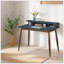 Charmant bureau d'écriture Mid-Century moderne avec huche pratique pour la productivité-1194689557