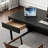 Italian light luxury office desk