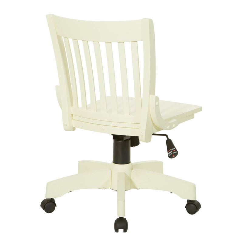 Bankers Chair, Antique White, No