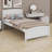 Platform Bed With Headboard And Footboard.-709233049