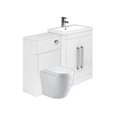 Whitfield Bathroom Vanity with Glass Basin