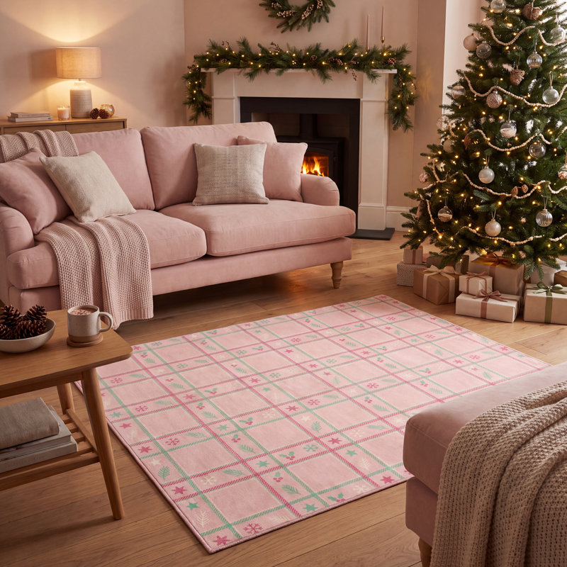 Tapis de Noël Thatchhouse, Rectangle 9 pi 10 po x 14 pi 1 po
