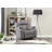 Stylish Gray Rocker Recliner For Cozy Spaces-1891463956