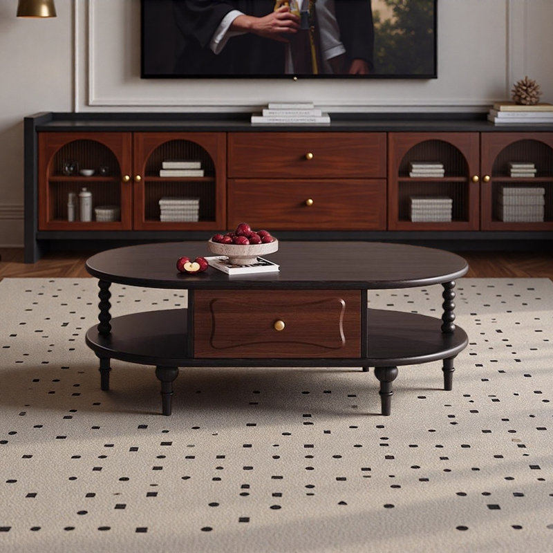 Table basse de style rétro français