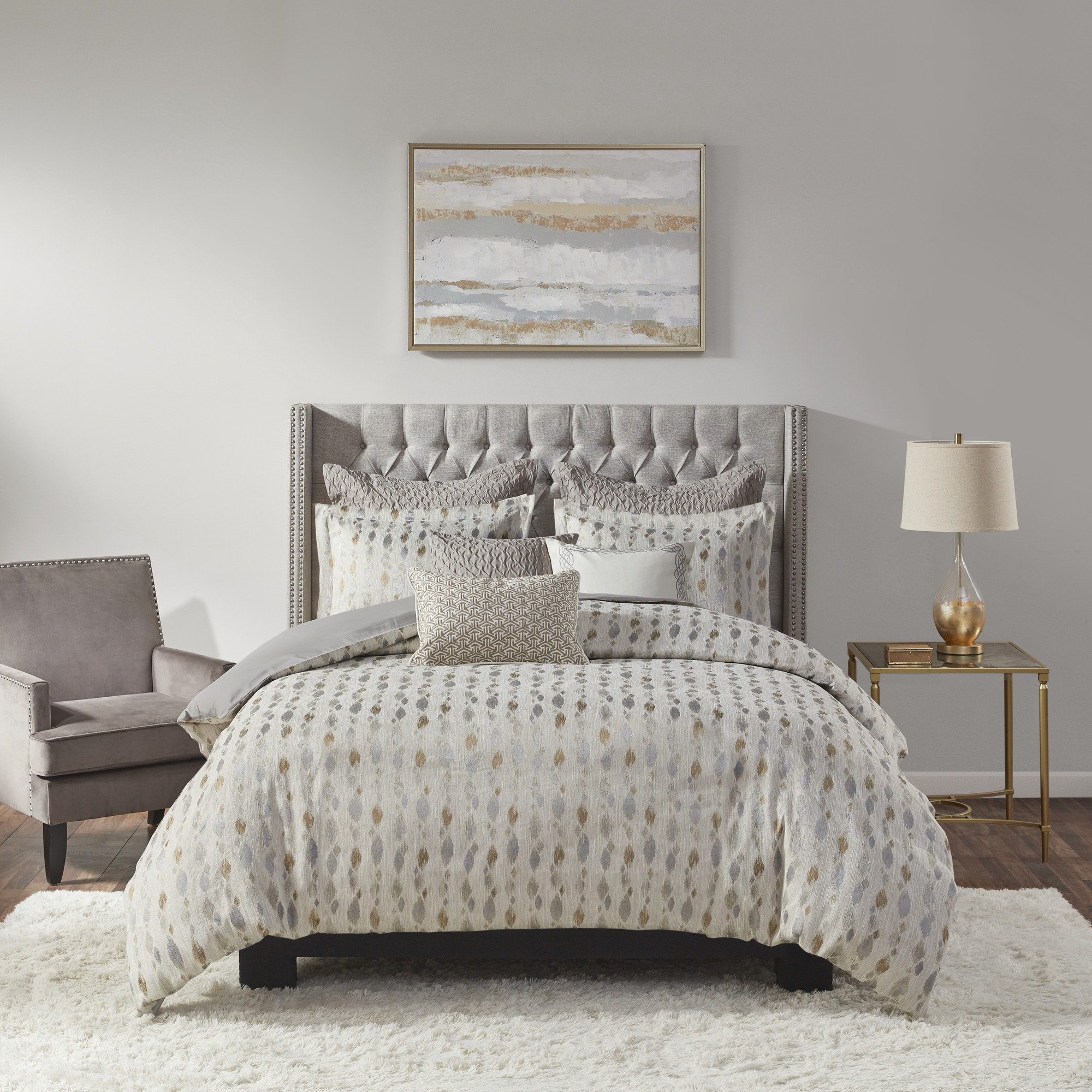 Madison Park Signature Sanctuary Polyester Abstract Comforter Set