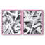 Magnetic Grays I - impression encadrée de qualité supérieure - prête à être accrochée - aucun clou requis - aucun clou requis-108019513-108019508