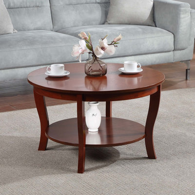 Carbin 30" Coffee Table with Shelf