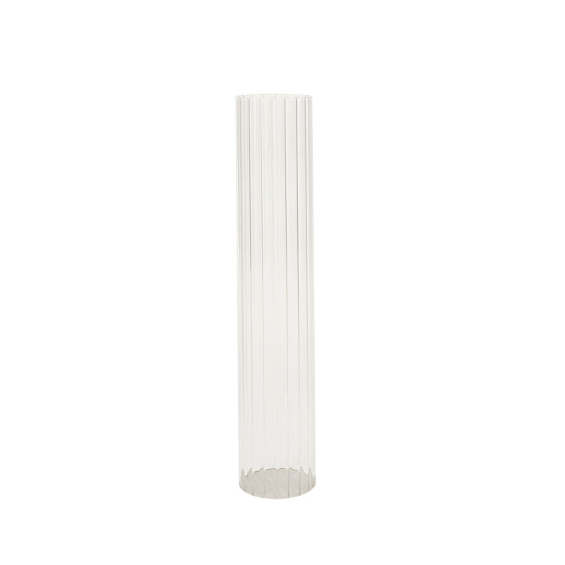 Manchon en verre Aric Arcada, H 17,5 po x l 3,5 po x P 0,5 po
