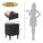 15.5'' W Nightstand